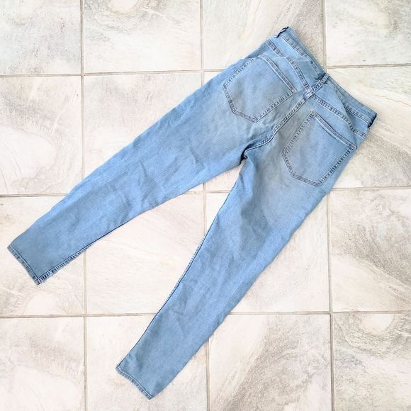 H&M High Rise Skinny Jeans Button Fly Size 32 - Picture 6 of 7